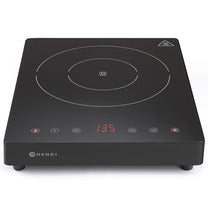 Cooktops – Portable induction cooker with touch panel, 1 Black - Carlat