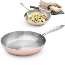 Cookware – Induction copper frying pan 240 x 50 mm - Carlat