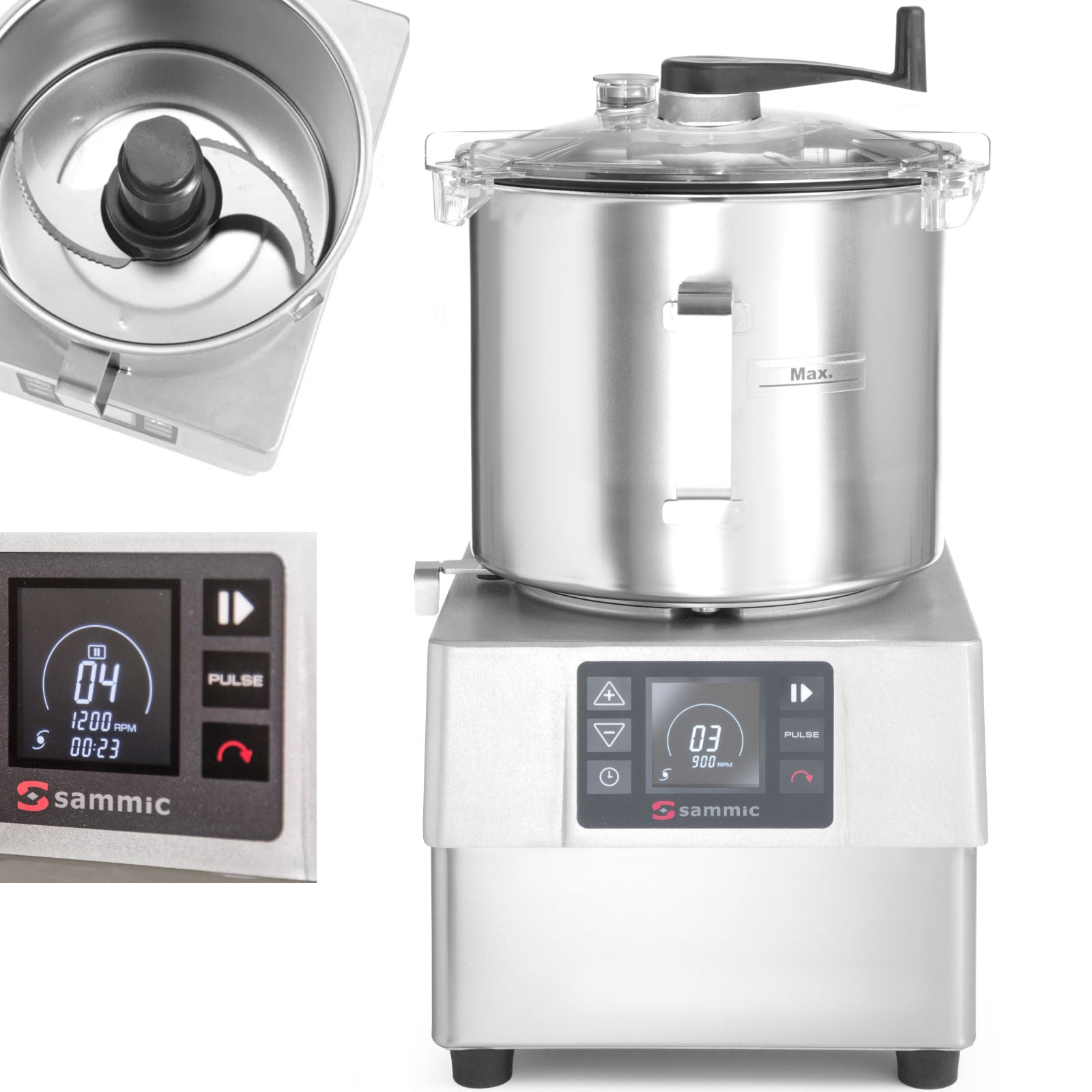 Cookware – KE-8V emulsifier cutter for grinding, chopping, grinding, 8 - Carlat