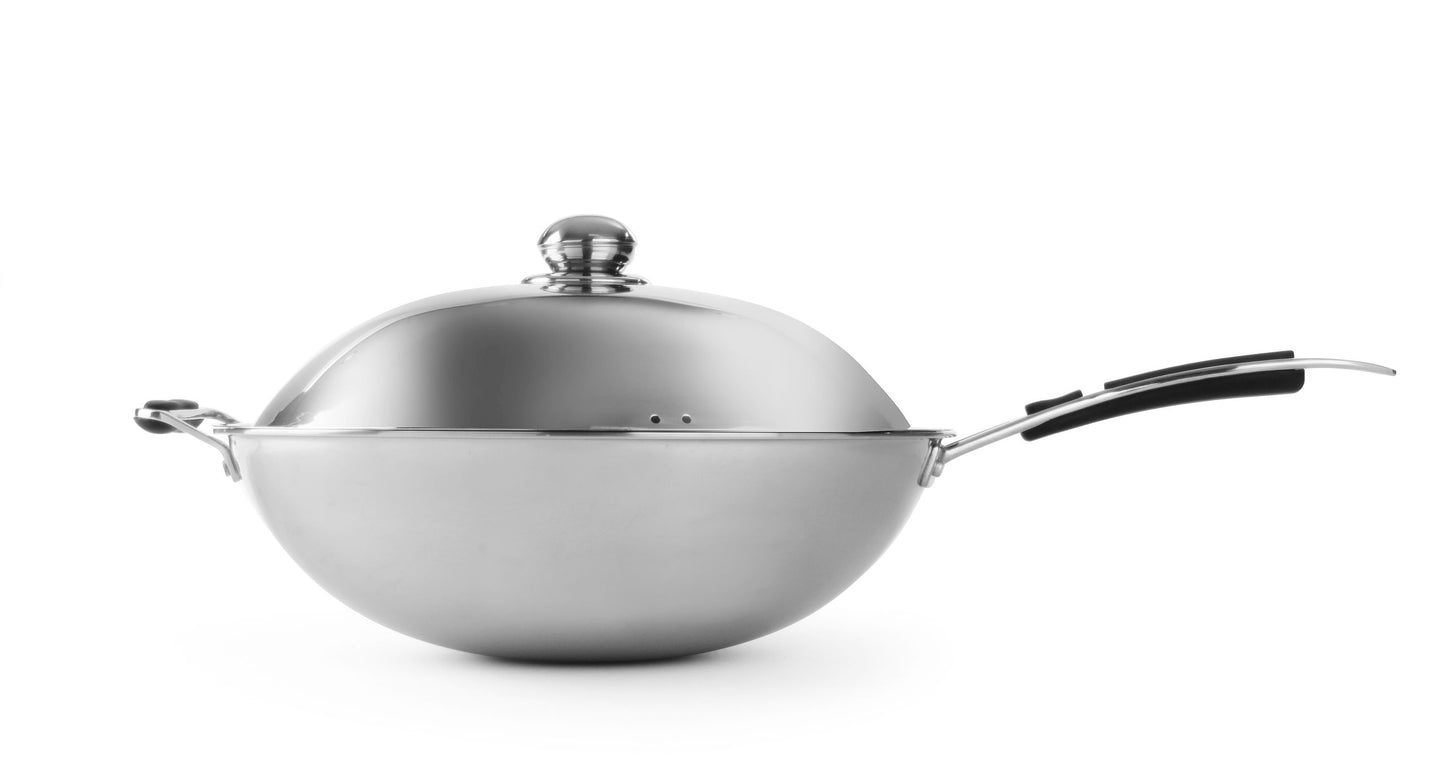 Cookware – Patelnia WOK indukcyjna do woka indukcyjnego 36cm - Carlat