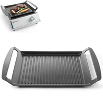 Cookware – Ribbed grill tray plate for TEFLON induction cookers - Carlat