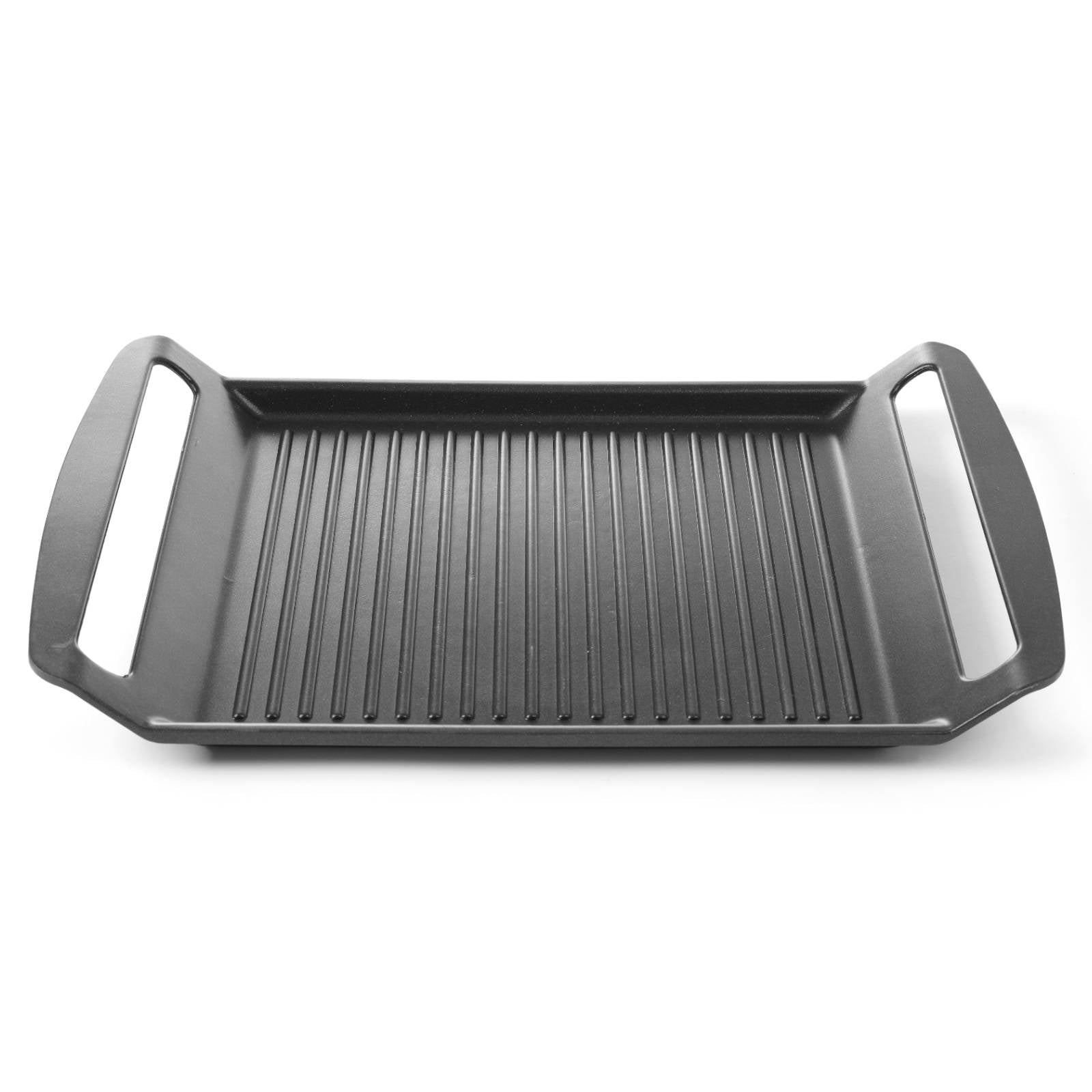 Cookware – Ribbed grill tray plate for TEFLON induction cookers - Carlat