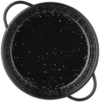 Cookware – Round enameled frying pan with handles. 160x45mm - Carlat