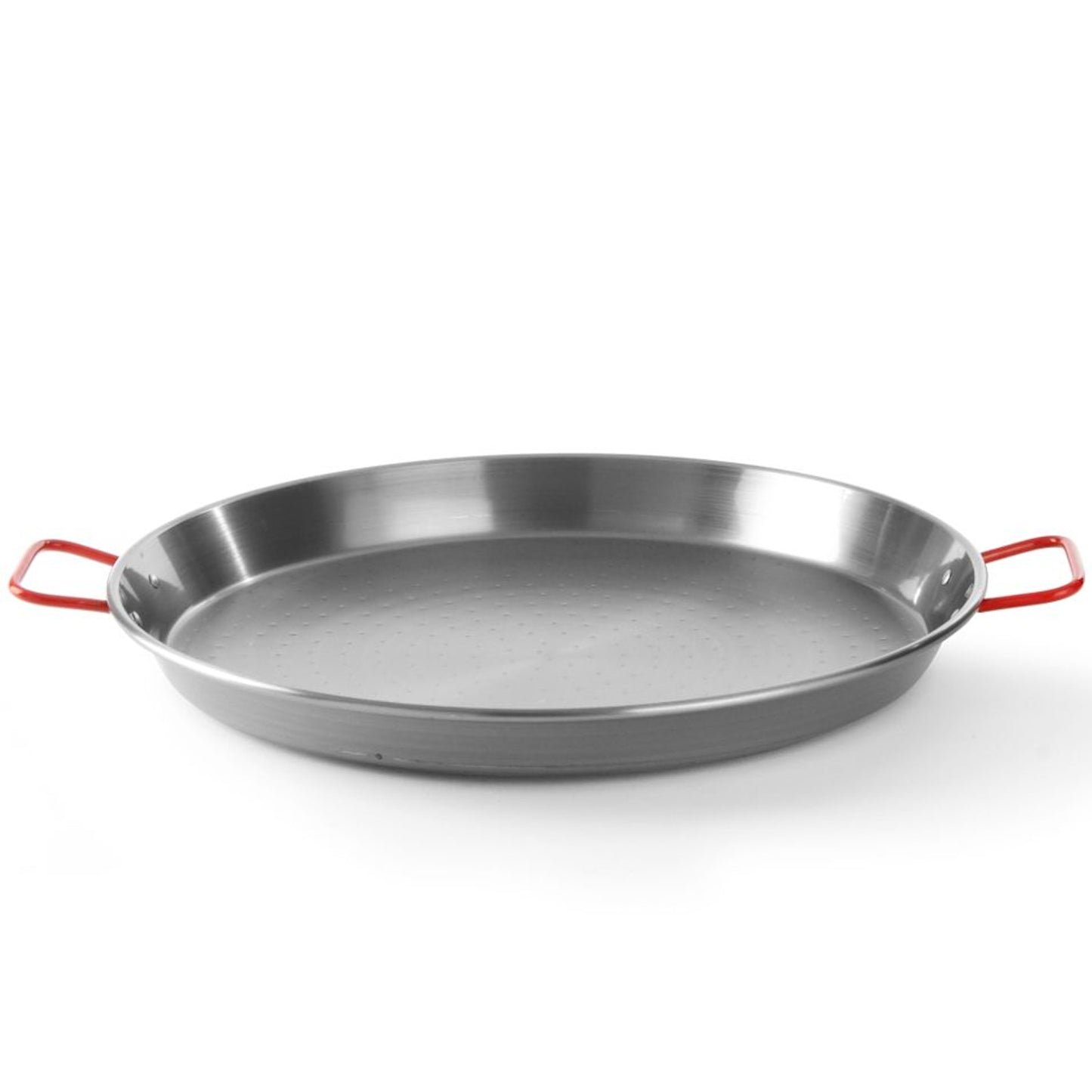 Cookware – Round steel paella pan with handles. 300x110mm - Carlat