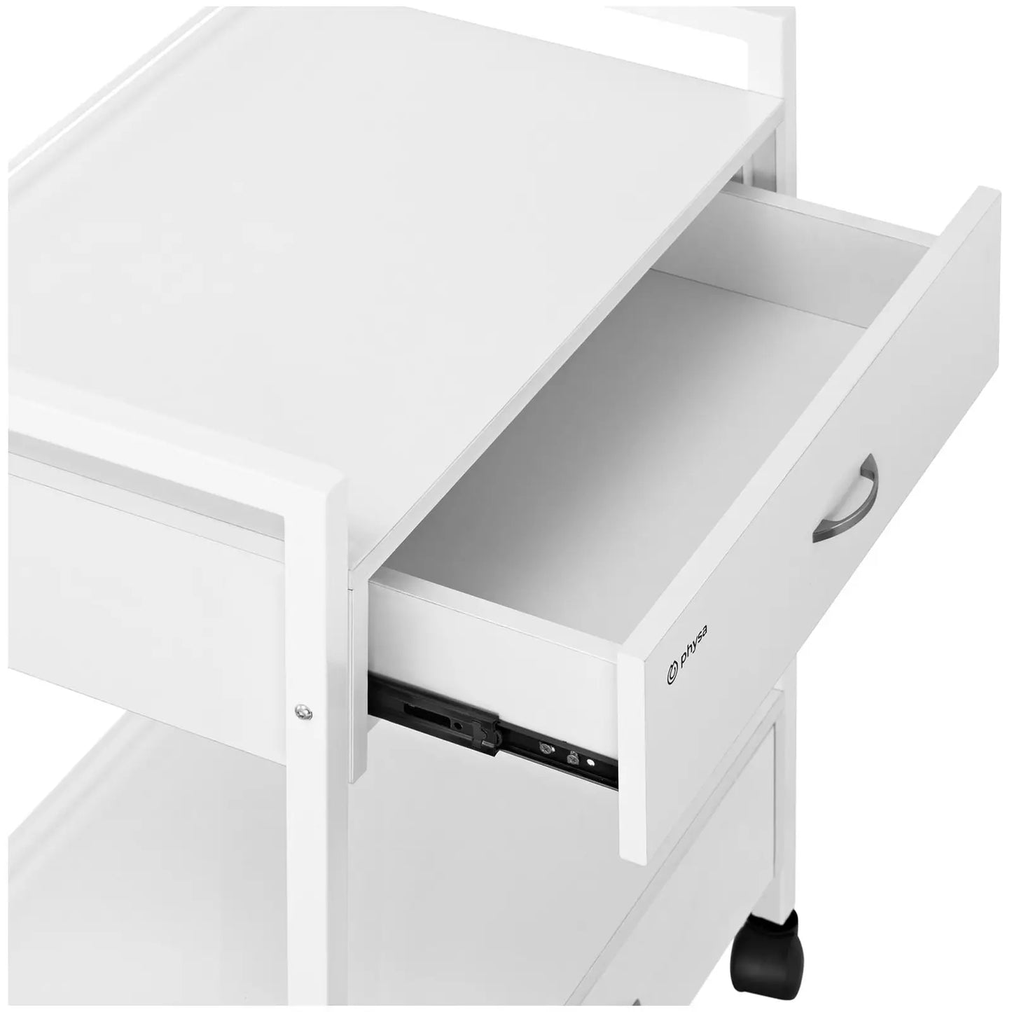 Cosmetic Tools – Hairdressing beauty helper trolley 2 drawers 2 - Carlat