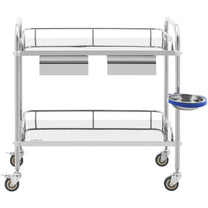 Cosmetic Tools – Laboratory cosmetic treatment trolley made of steel, - Carlat