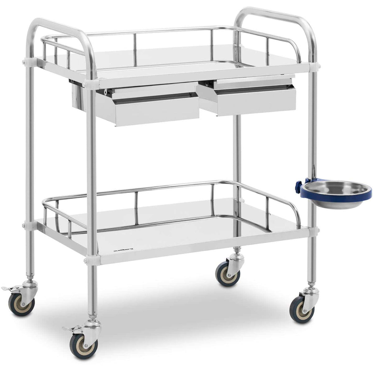 Cosmetic Tools – Laboratory cosmetic treatment trolley made of steel, - Carlat