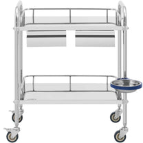Cosmetic Tools – Laboratory cosmetic treatment trolley made of steel, - Carlat