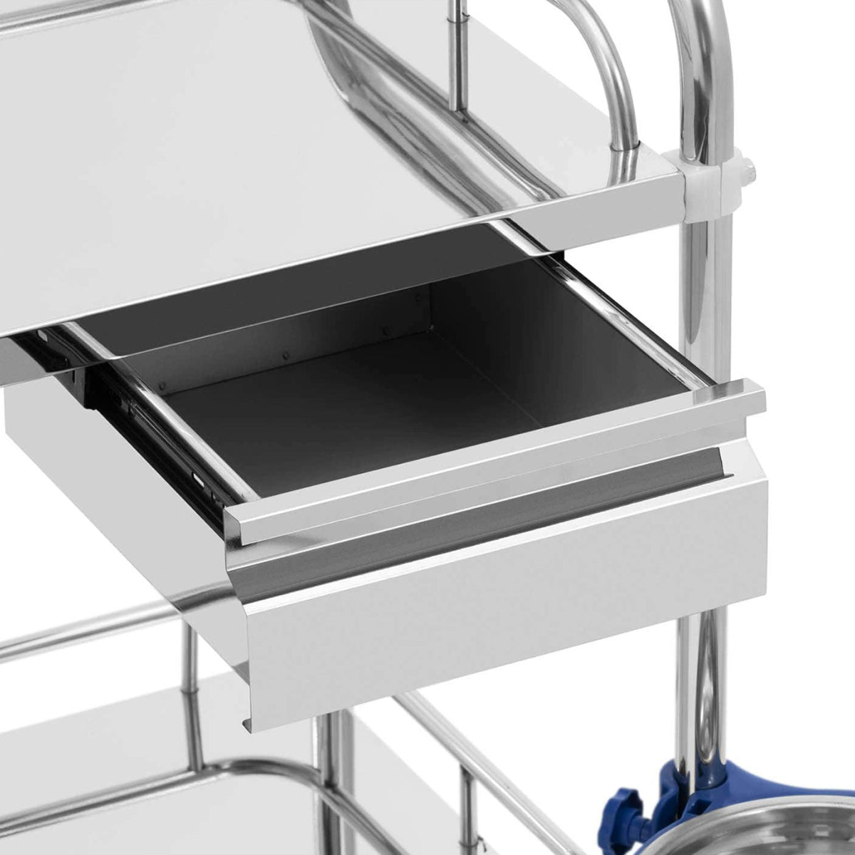 Cosmetic Tools – Laboratory cosmetic treatment trolley made of steel, - Carlat