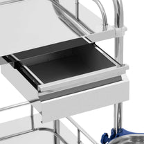 Cosmetic Tools – Laboratory cosmetic treatment trolley made of steel, - Carlat