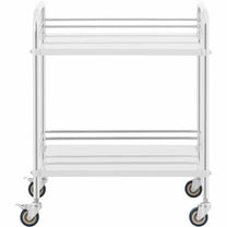 Cosmetic Tools – Laboratory cosmetic treatment trolley made of steel, - Carlat