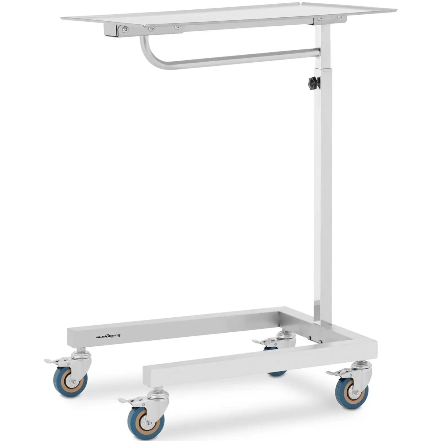 Cosmetic Tools – Table, instrumental trolley, adjustable treatment assistant, STEEL, - Carlat