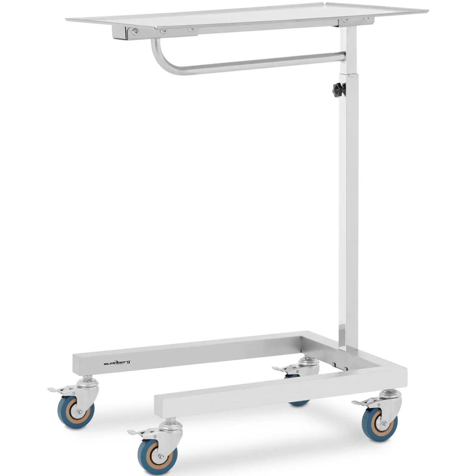 Cosmetic Tools – Table, instrumental trolley, adjustable treatment assistant, STEEL, - Carlat