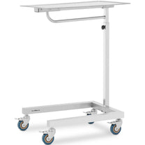 Cosmetic Tools – Table, instrumental trolley, adjustable treatment assistant, STEEL, - Carlat