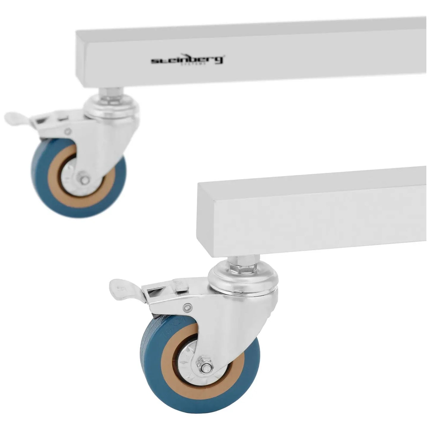 Cosmetic Tools – Table, instrumental trolley, adjustable treatment assistant, STEEL, - Carlat