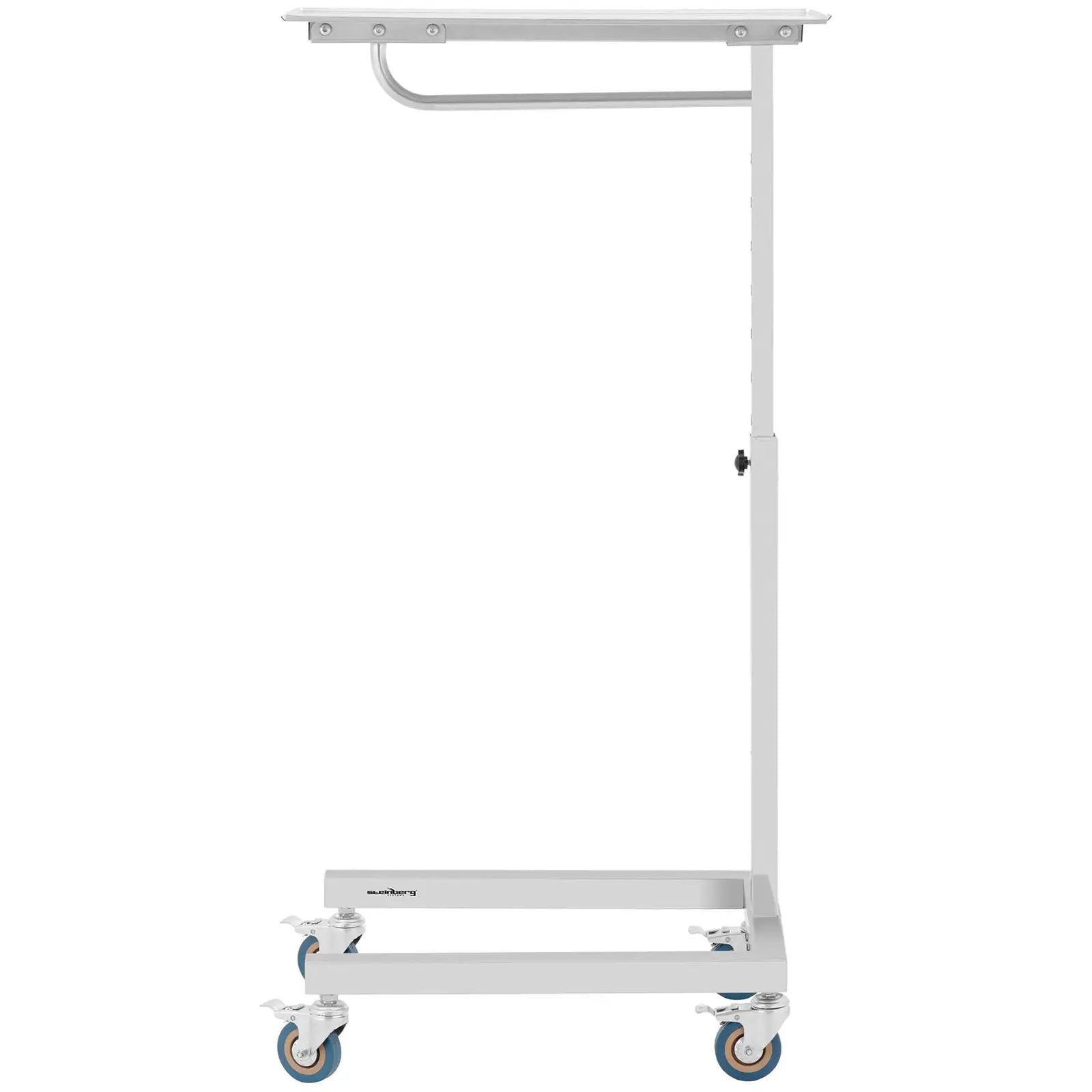 Cosmetic Tools – Table, instrumental trolley, adjustable treatment assistant, STEEL, - Carlat