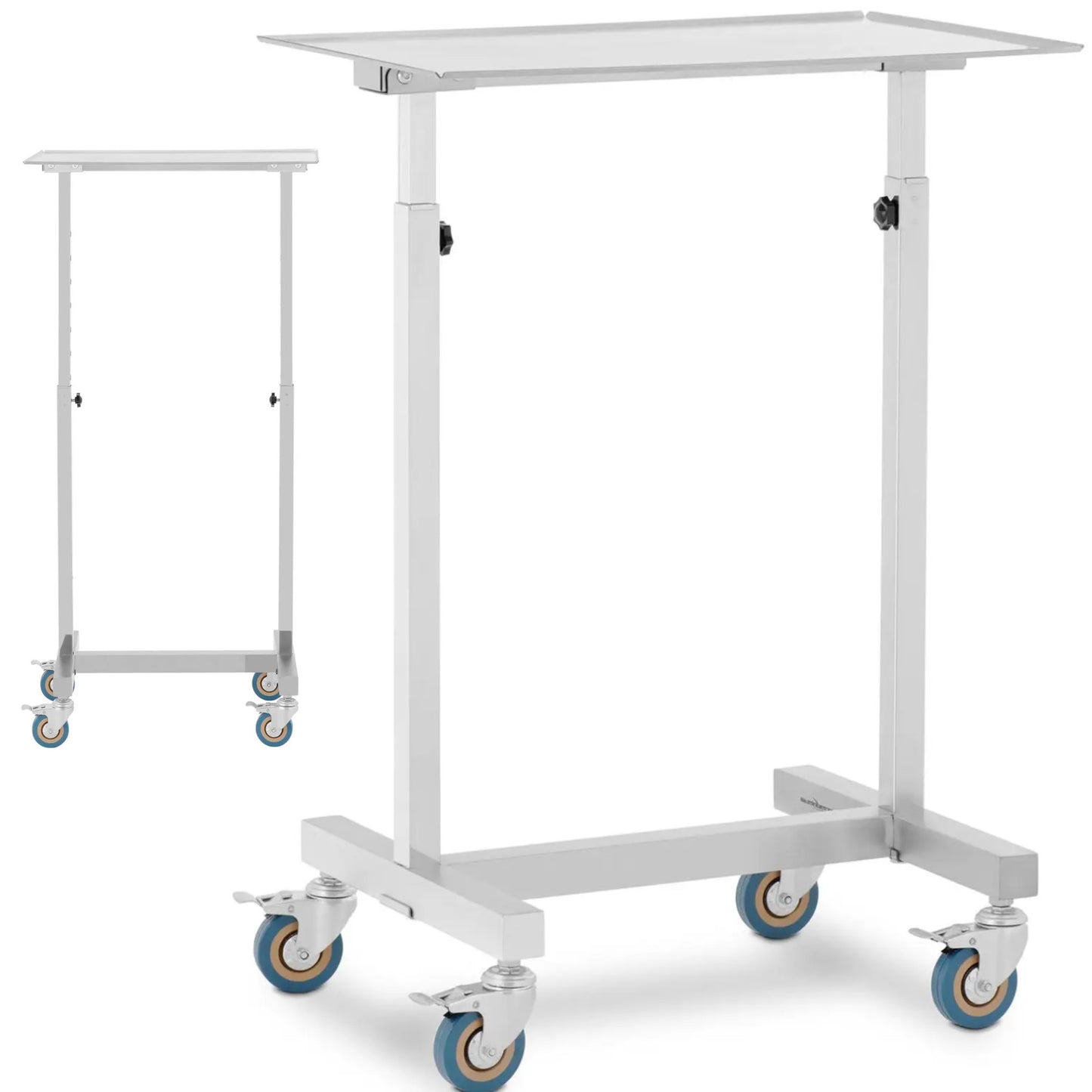 Cosmetic Tools – Table, treatment trolley, adjustable, STEEL, 60 x - Carlat