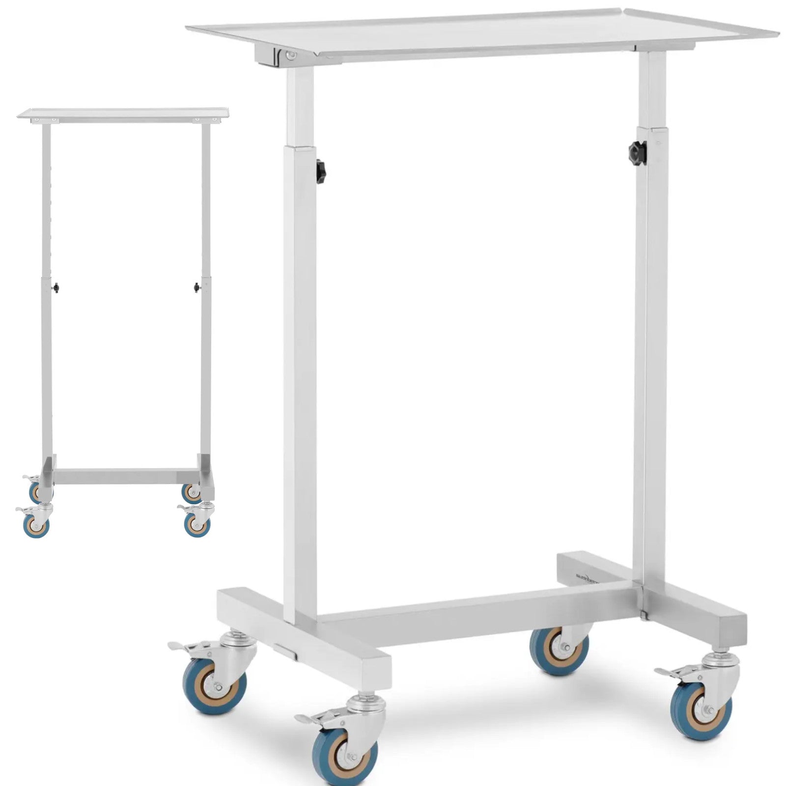 Cosmetic Tools – Table, treatment trolley, adjustable, STEEL, 60 x - Carlat