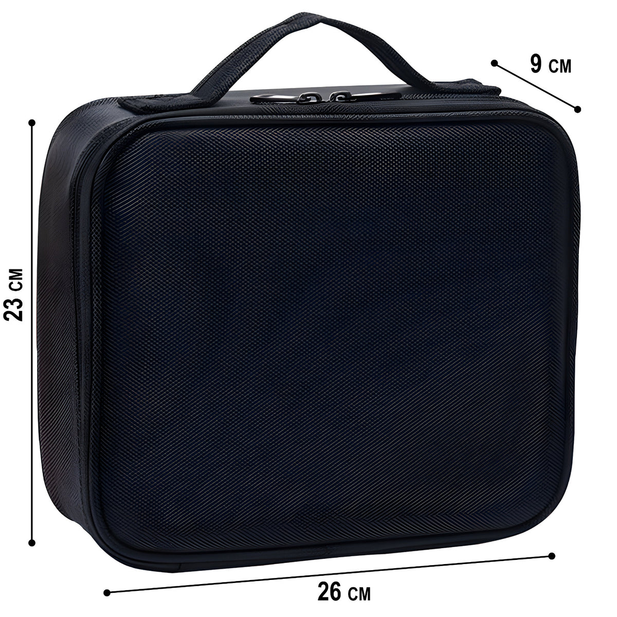 Cosmetics, trunks – Cosmetics Organizer, Large Black Travel Bag for Cosmetics - Carlat