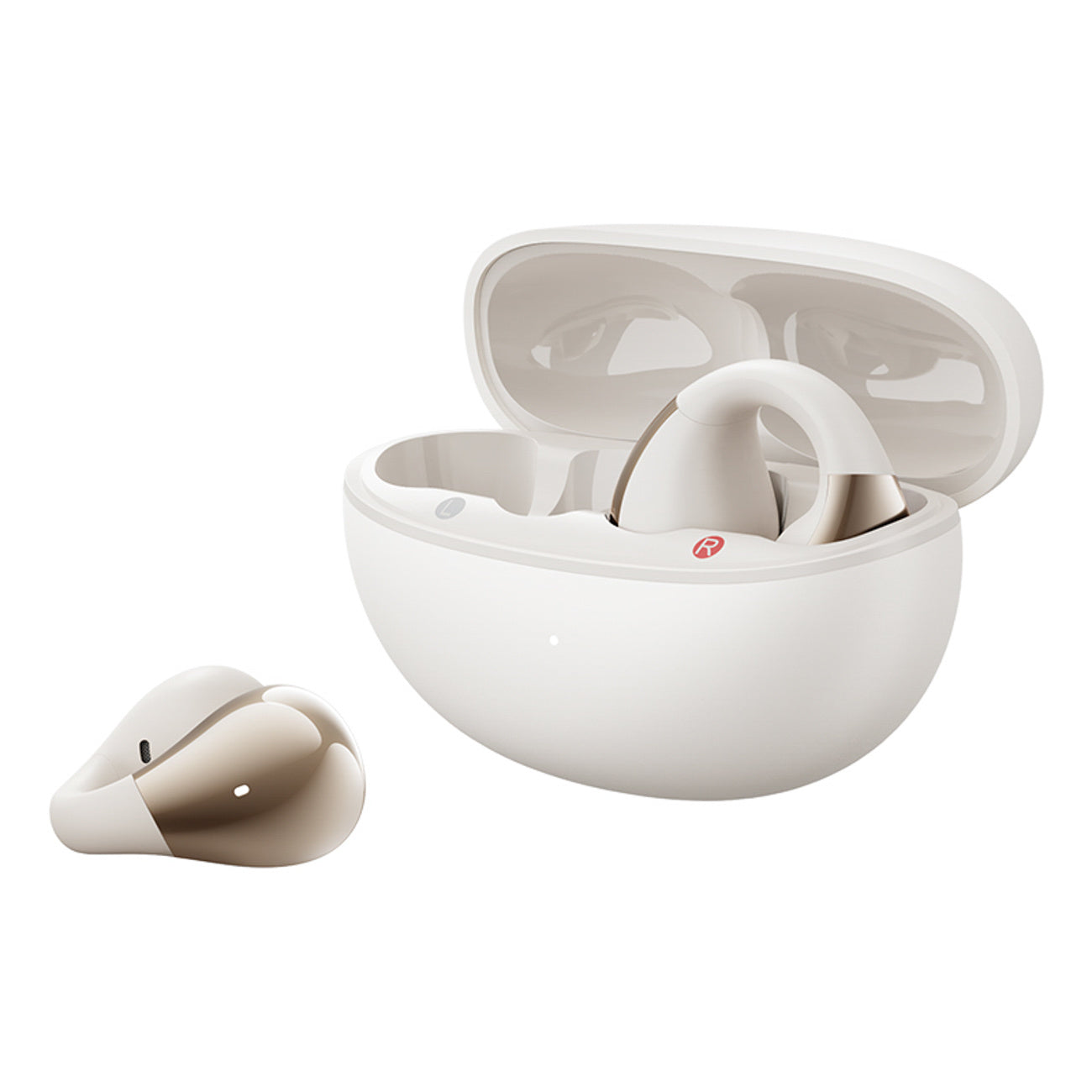 Crossky C30 OWS IPX4 Bluetooth open wireless headphones - white - Carlat