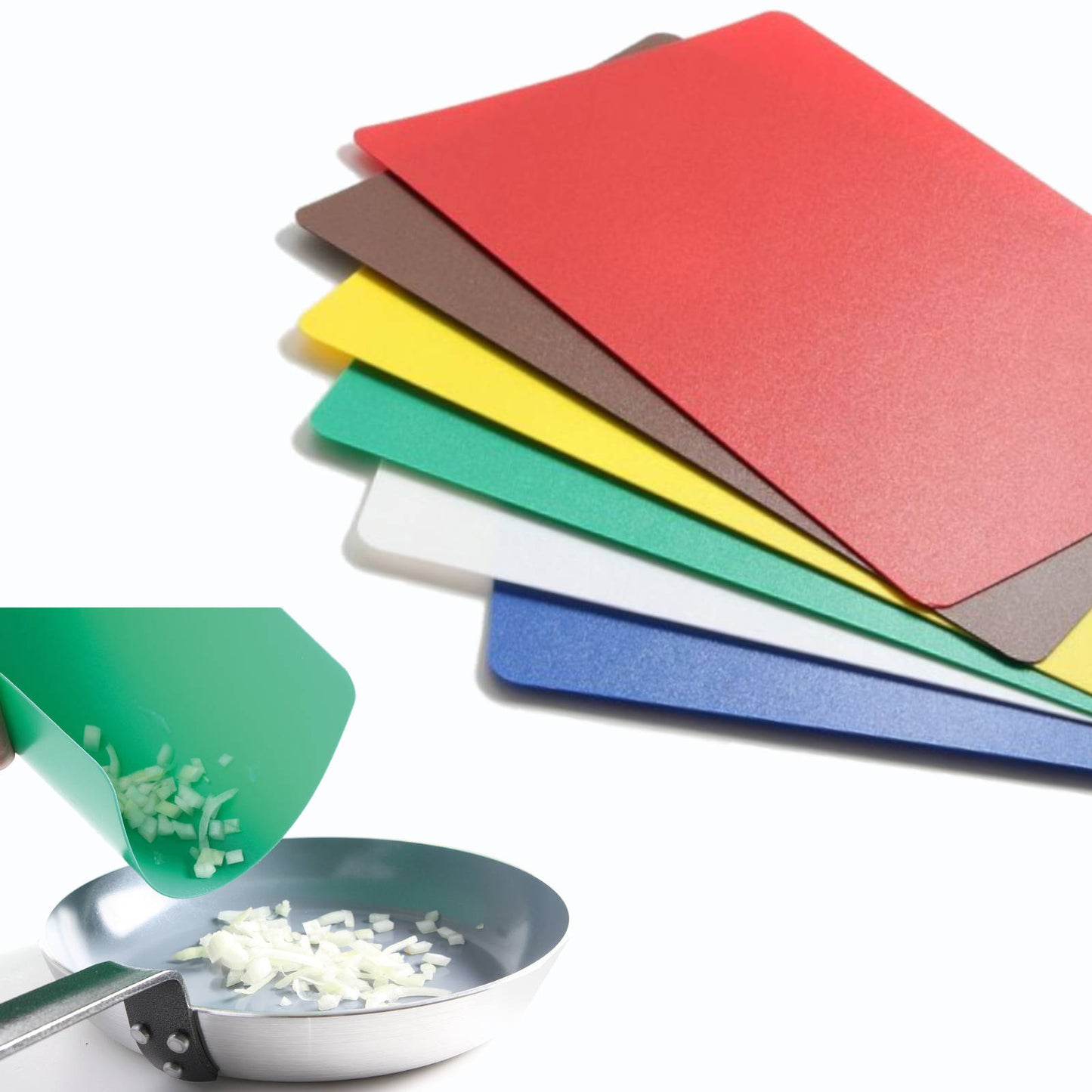 Cutting Boards – Flexible HACCP cutting pads 6 pieces - Carlat