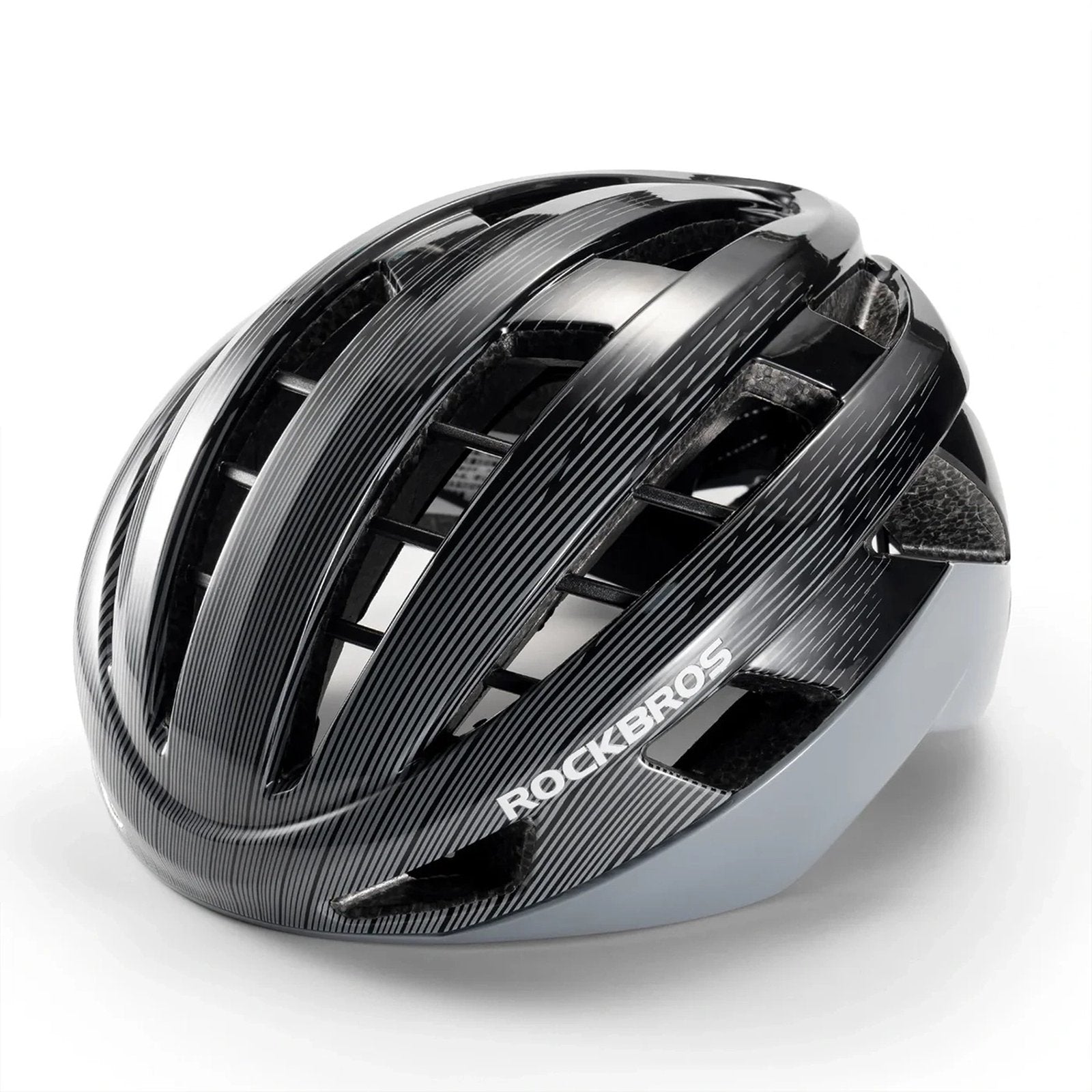 Cycling clothing – Adjustable bicycle helmet 54-58 cm - black - Carlat