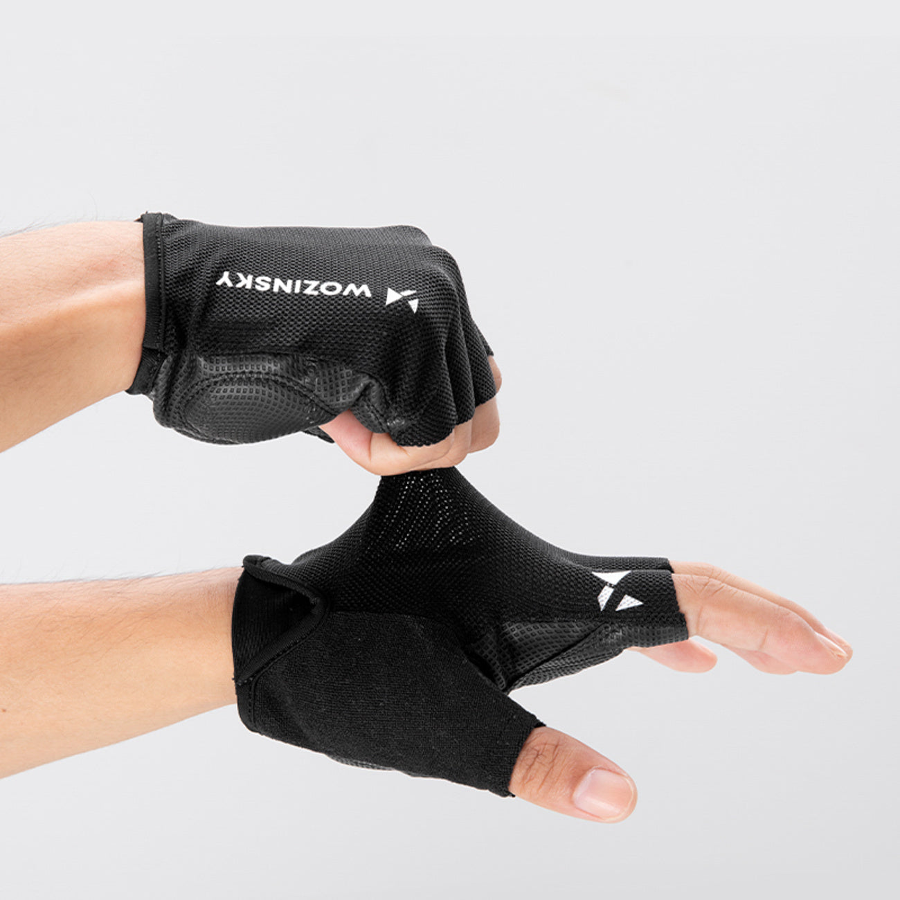 Cycling clothing – Anti-slip fingerless cycling gloves, size L - Carlat