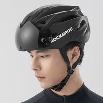 Cycling clothing – Bicycle helmet with a lens, detachable glasses - Carlat