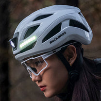Cycling clothing – Bicycle helmet with integrated omni-directional lighting USB-C - Carlat
