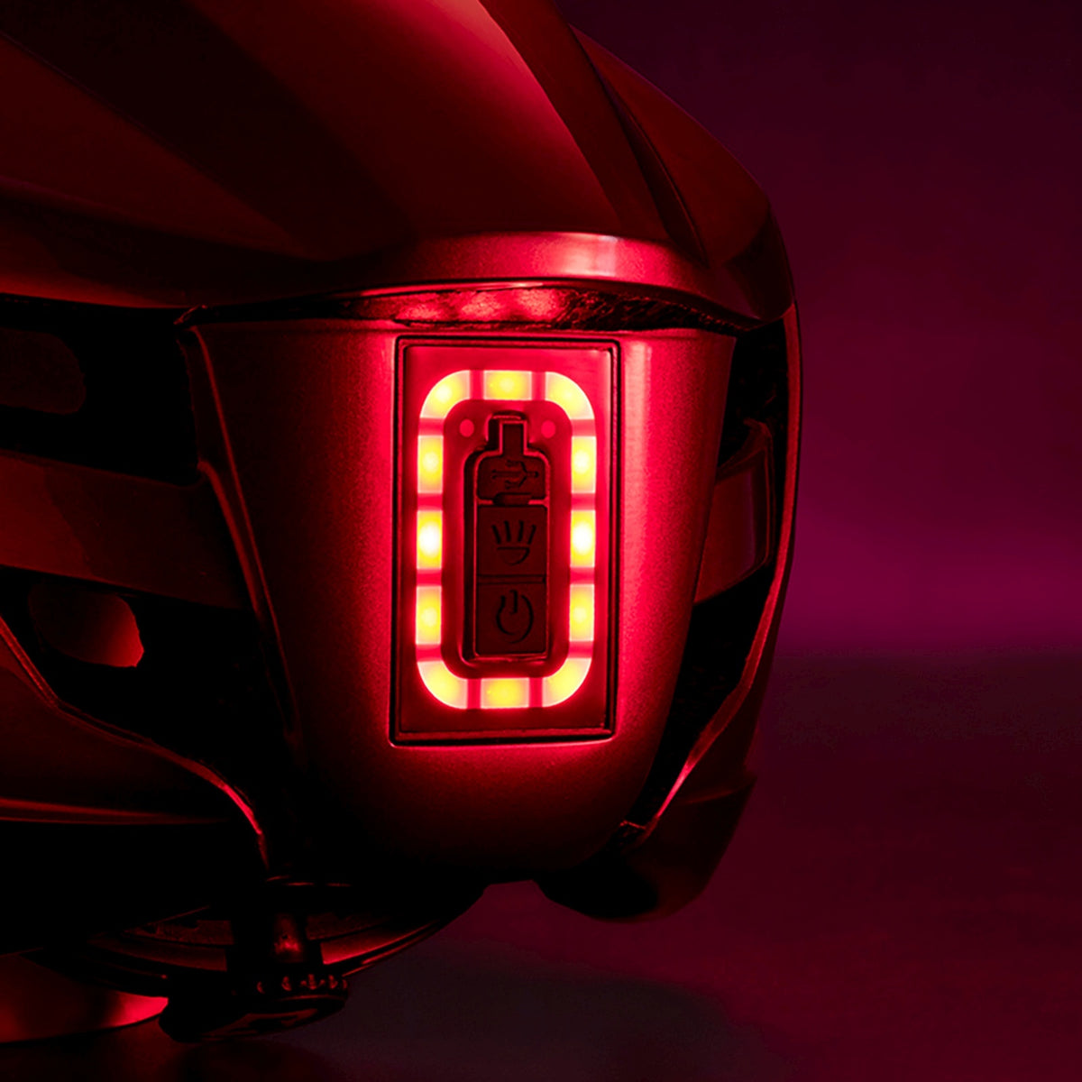 Cycling clothing – Bicycle helmet with integrated omni-directional lighting USB-C - Carlat