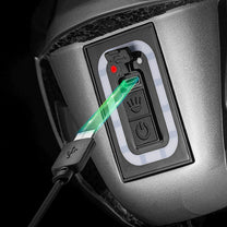 Cycling clothing – Bicycle helmet with integrated omni-directional lighting USB-C - Carlat