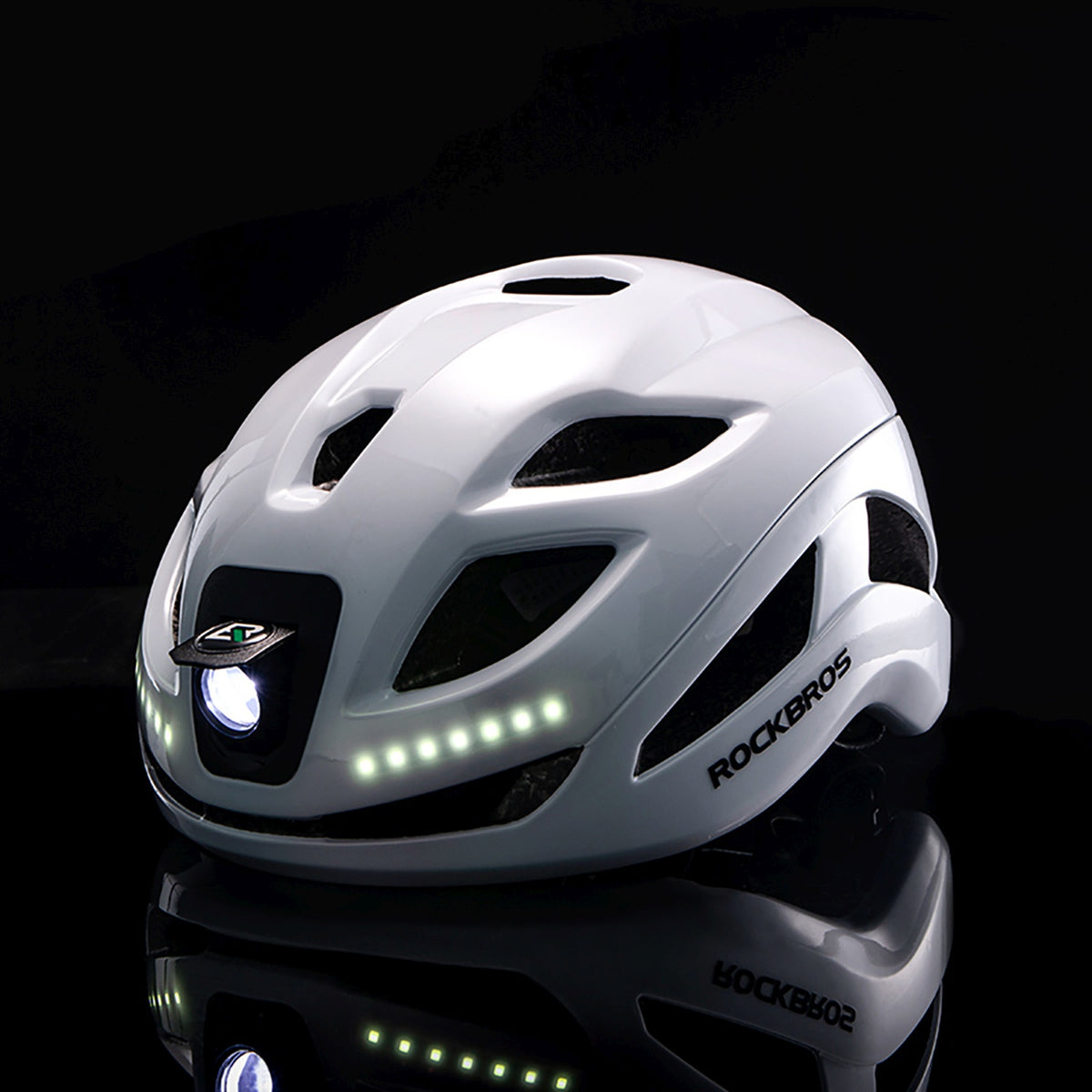 Cycling clothing – Bicycle helmet with integrated omni-directional lighting USB-C - Carlat