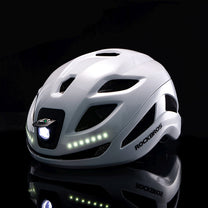 Cycling clothing – Bicycle helmet with integrated omni-directional lighting USB-C - Carlat