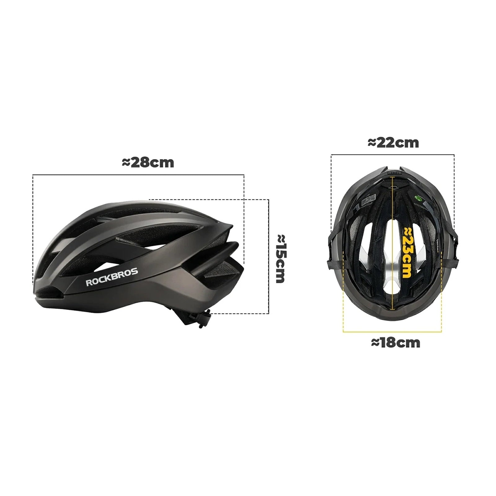 Cycling clothing – Bicycle helmet with strengthening frame 58-62 cm - Carlat