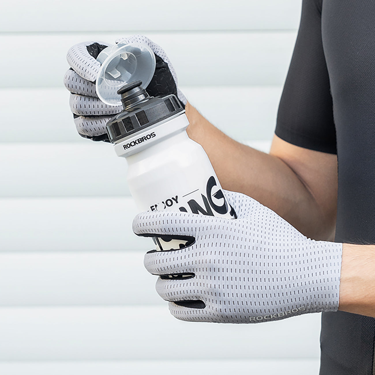 Cycling clothing – Breathable cycling gloves full size XXL - Carlat