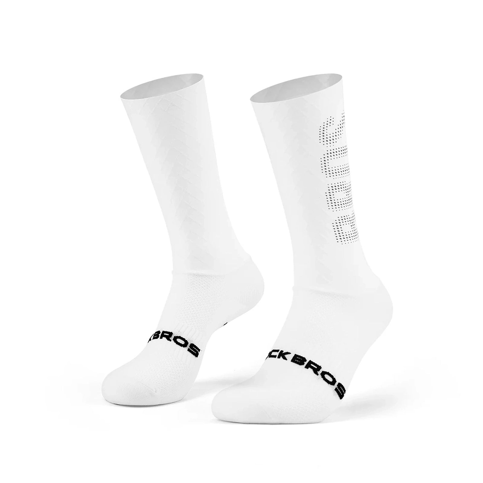 Cycling clothing – Breathable cycling socks, size 36-38 - white - Carlat
