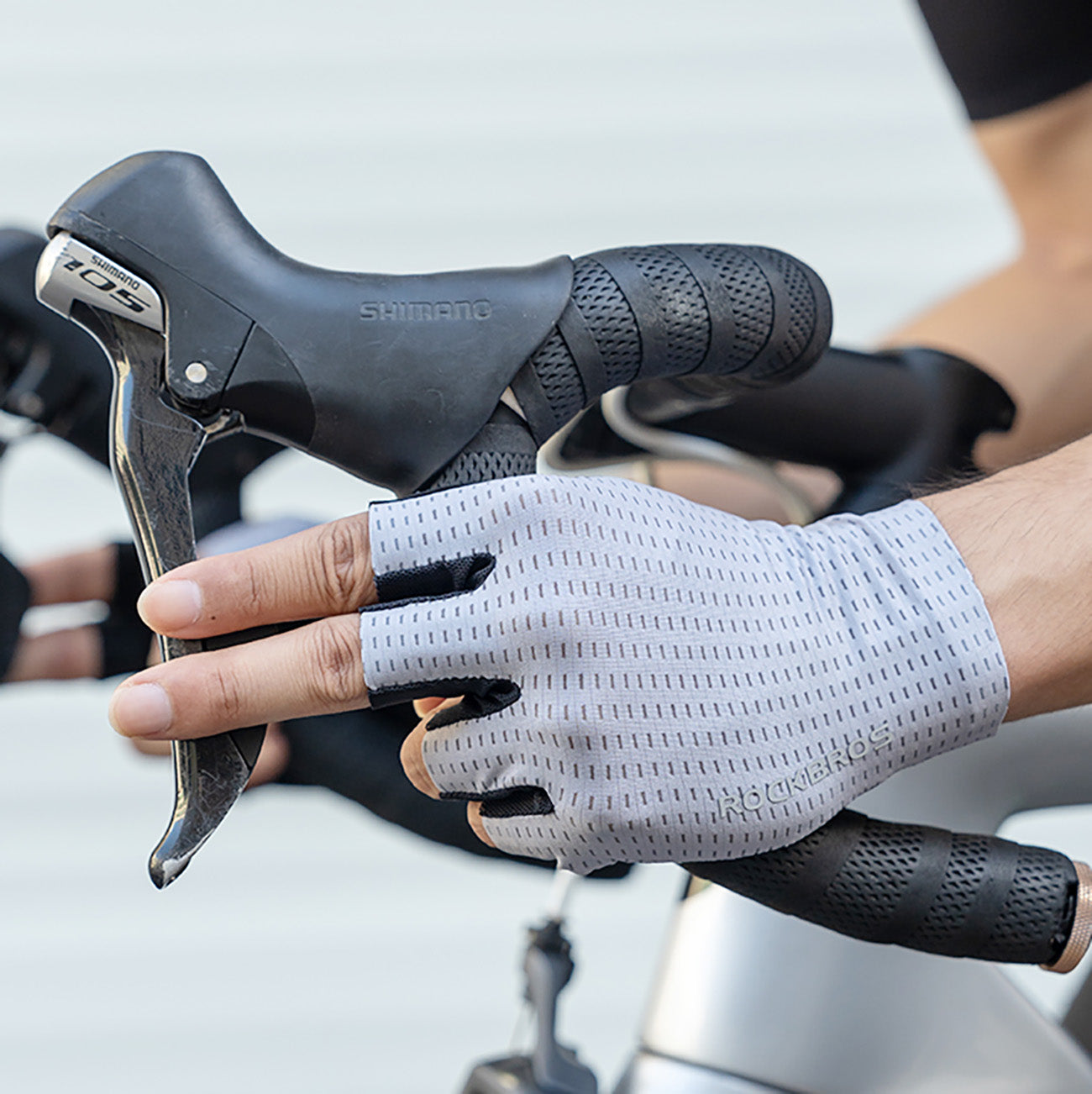 Cycling clothing – Breathable fingerless cycling gloves, size L - Carlat