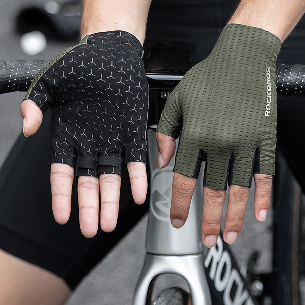 Cycling clothing – Breathable fingerless cycling gloves, size S - Carlat