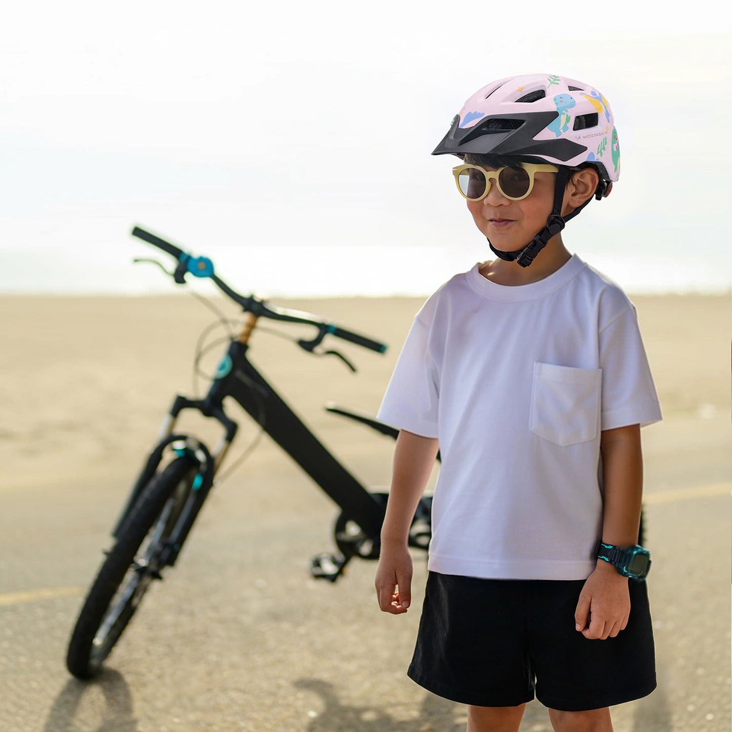 Cycling clothing – Children's MTB bicycle helmet with detachable visor - Carlat
