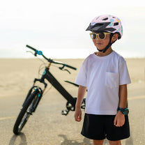 Cycling clothing – Children's MTB bicycle helmet with detachable visor - Carlat