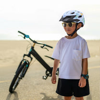 Cycling clothing – Children's MTB bicycle helmet with detachable visor - Carlat