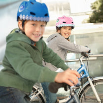 Cycling clothing – Children's bicycle helmet 52-56 cm - pink - Carlat