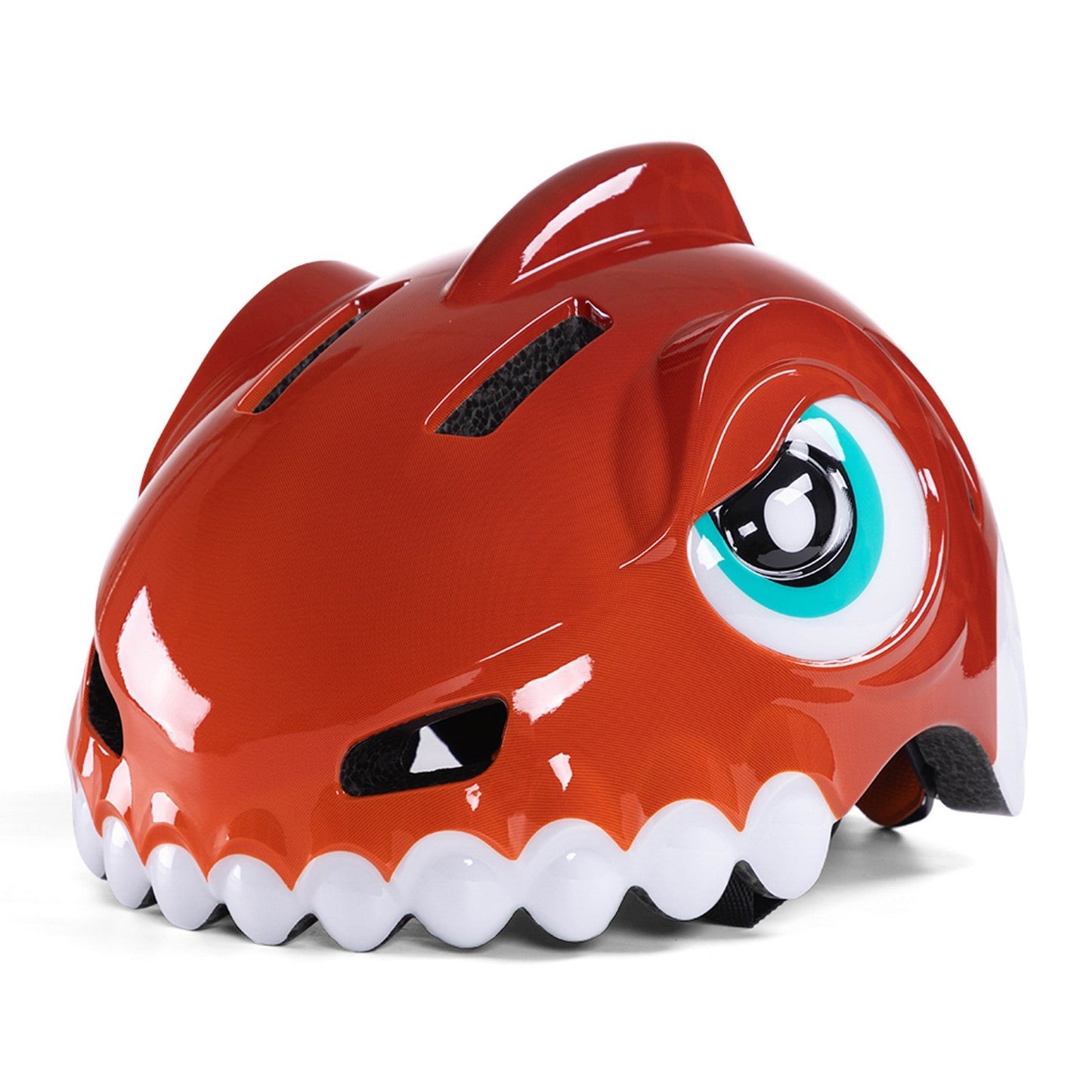 Cycling clothing – Children's bicycle helmet 52-56 cm - red - Carlat