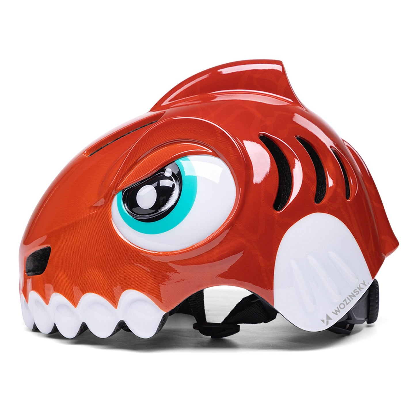 Cycling clothing – Children's bicycle helmet 52-56 cm - red - Carlat