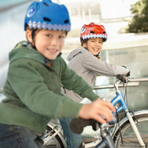Cycling clothing – Children's bicycle helmet 52-56 cm - red - Carlat
