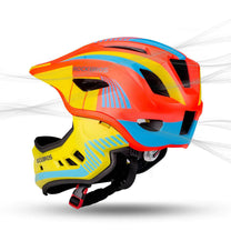 Cycling clothing – Children's bicycle helmet with detachable visor, size - Carlat