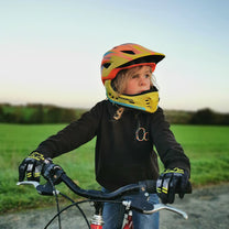 Cycling clothing – Children's bicycle helmet with detachable visor, size - Carlat