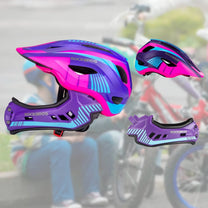 Cycling clothing – Children's bicycle helmet with detachable visor, size - Carlat