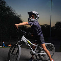 Cycling clothing – Children's bicycle helmet with detachable visor, size - Carlat
