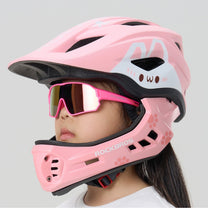 Cycling clothing – Children's bicycle helmet with detachable visor, size - Carlat
